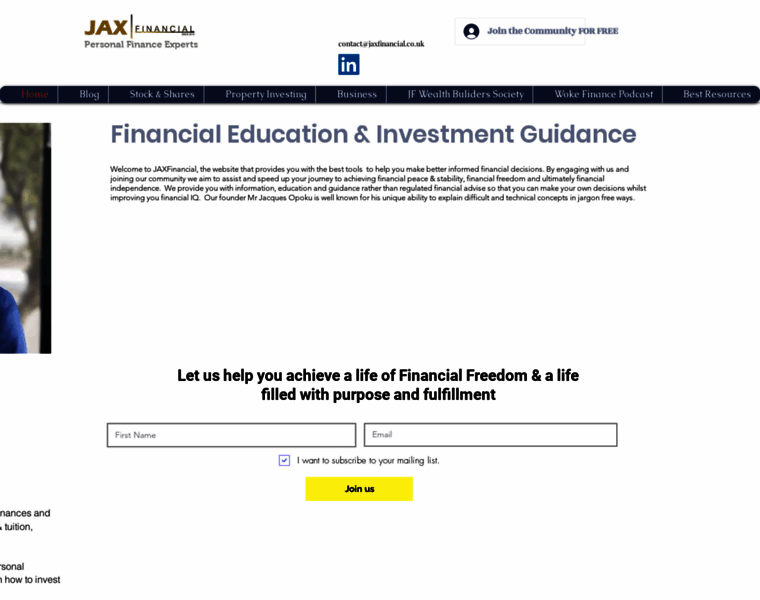 Jaxfinancial.co.uk thumbnail