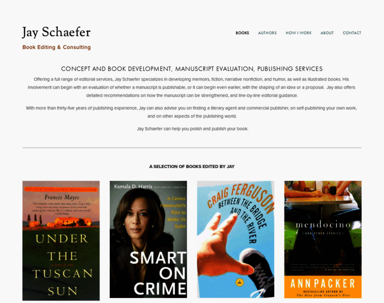 Jay-schaefer-books.com thumbnail