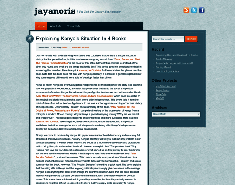 Jayanoris.com thumbnail