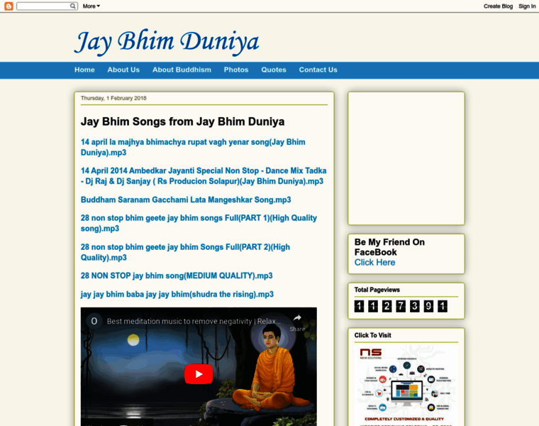 Jaybhimduniya.blogspot.in thumbnail
