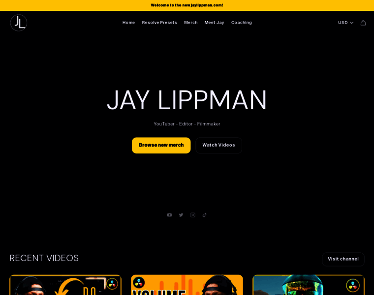 Jaylippman.com thumbnail