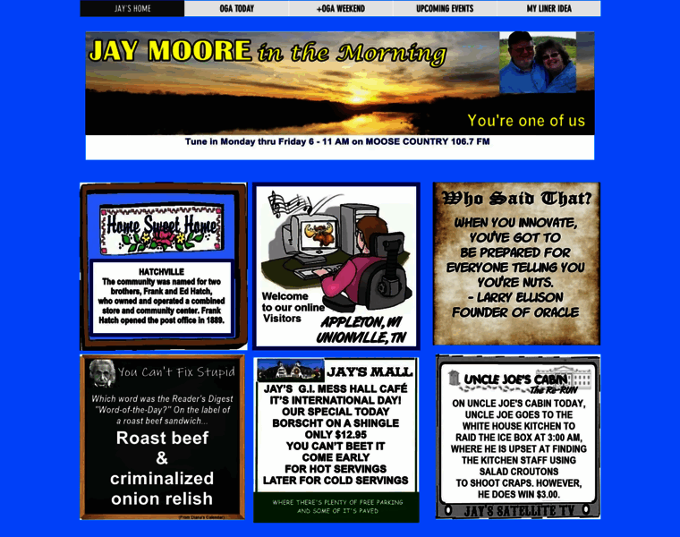 Jaymooreinthemorning.com thumbnail