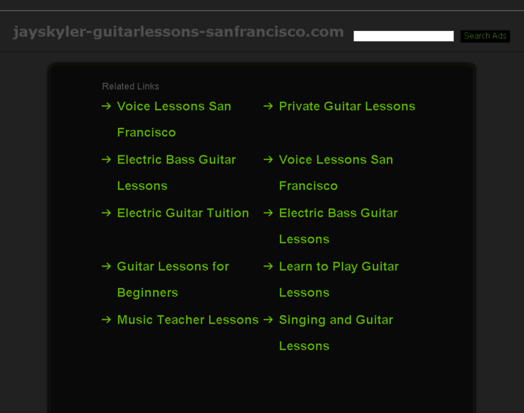 Jayskyler-guitarlessons-sanfrancisco.com thumbnail