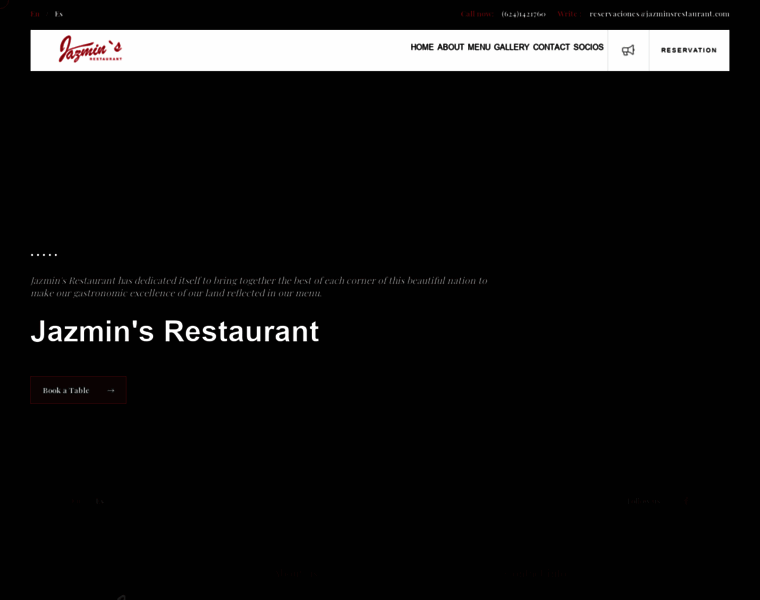 Jazminsrestaurant.com thumbnail