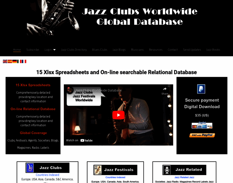 Jazz-clubs-worldwide.com thumbnail