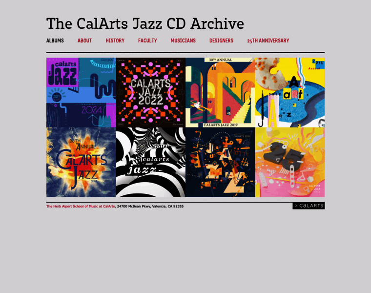 Jazzarchive.calarts.edu thumbnail