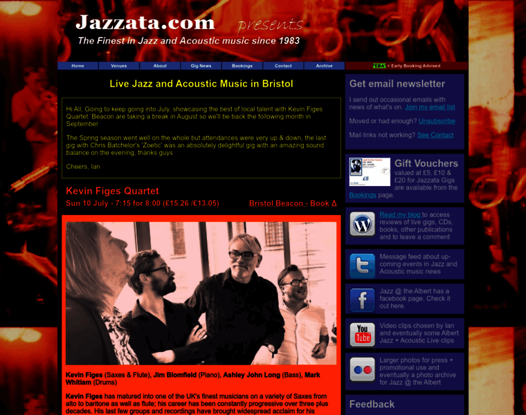 Jazzata.com thumbnail