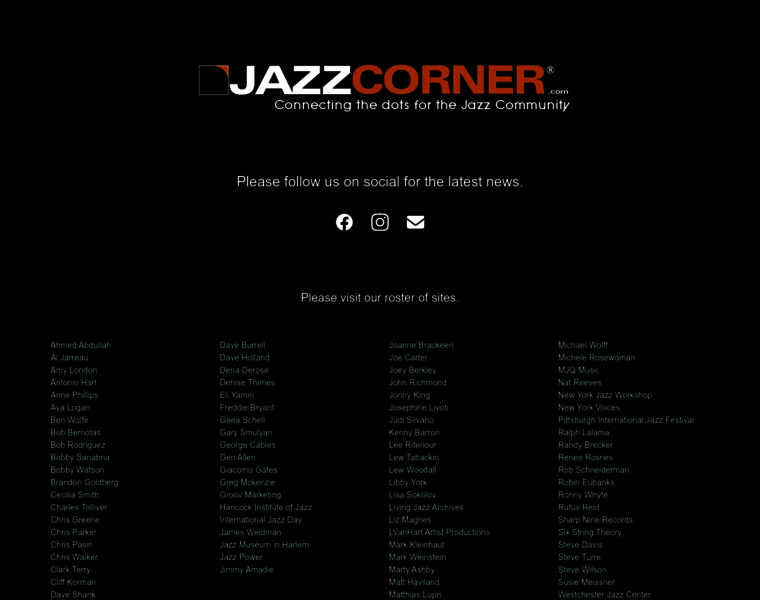 Jazzcorner.com thumbnail