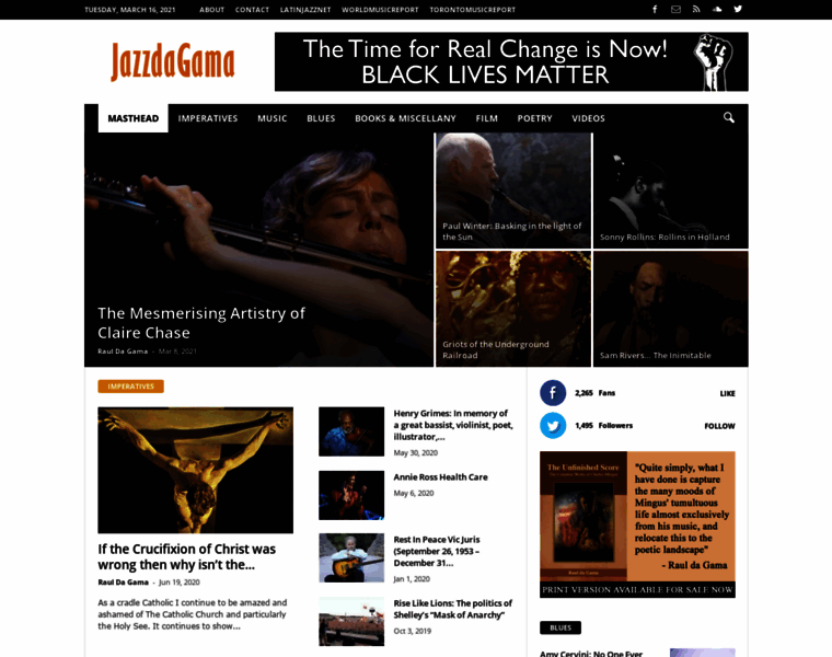 Jazzdagama.com thumbnail
