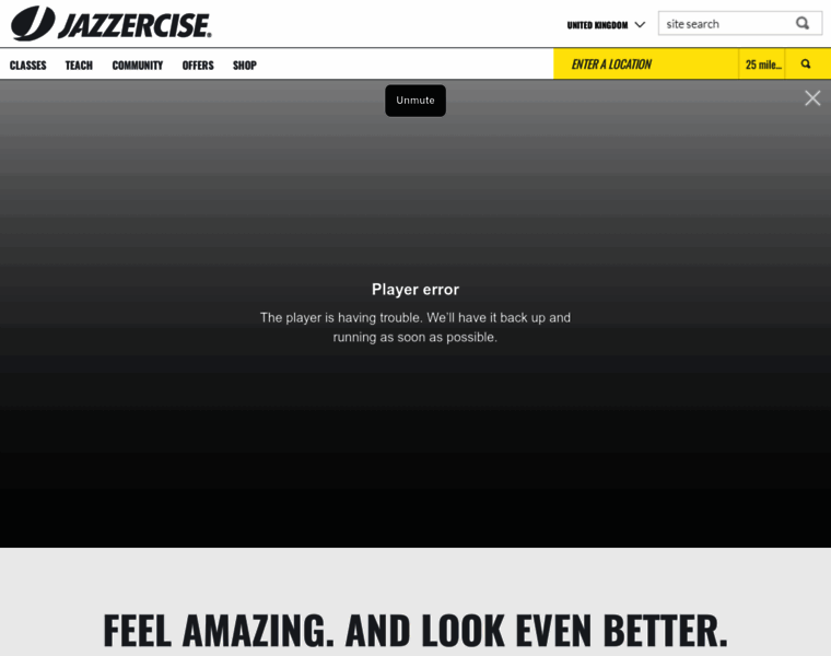 Jazzercise.co.uk thumbnail
