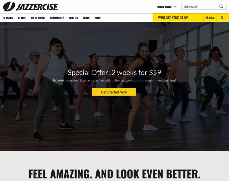 Jazzercise.net thumbnail Jazzercise.net thumbnail