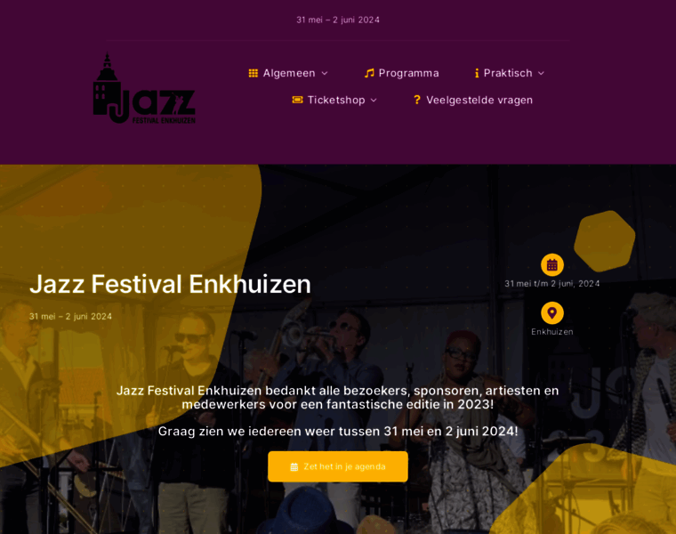 Jazzfestivalenkhuizen.nl thumbnail