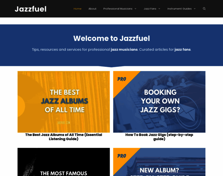 Jazzfuel.com thumbnail