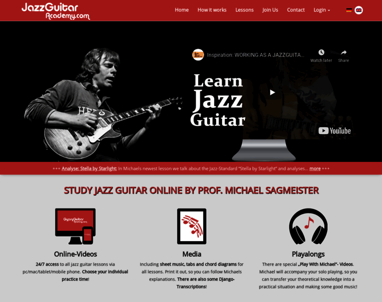 Jazzguitaracademy.com thumbnail