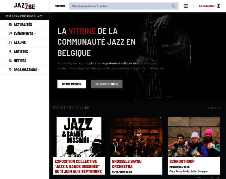 Jazzinbelgium.com thumbnail