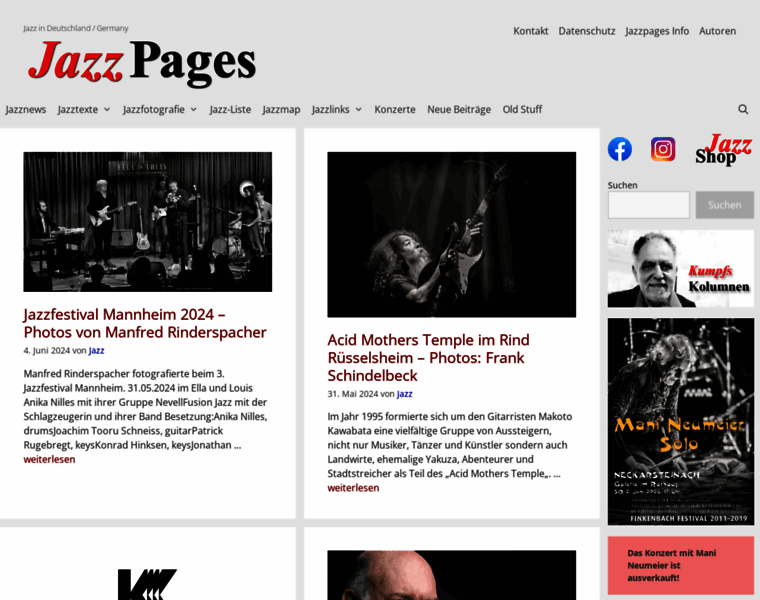Jazzpages.de thumbnail