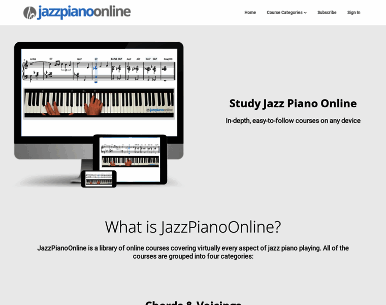 Jazzpianoonline.com thumbnail