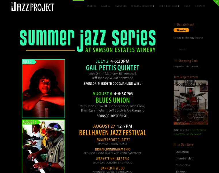 Jazzproject.org thumbnail