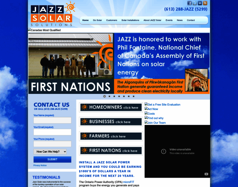 Jazzsolar.com thumbnail