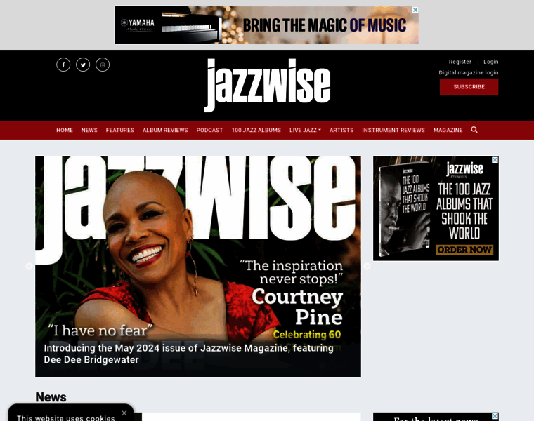Jazzwise.com thumbnail