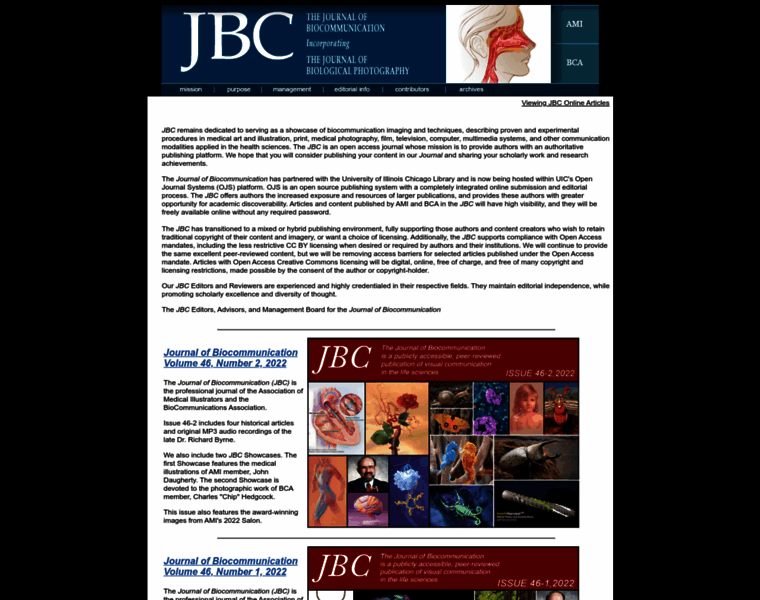 Jbiocommunication.org thumbnail