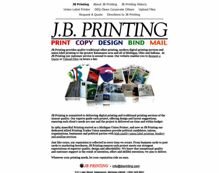 Jbprinting.com thumbnail