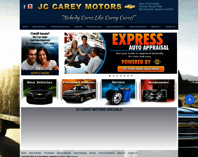 Jccareymotors.com thumbnail