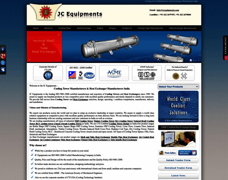Jcequipments.com thumbnail