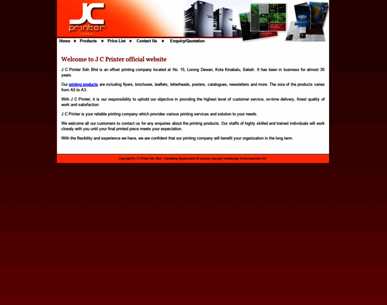 Jcprinter.com.my thumbnail