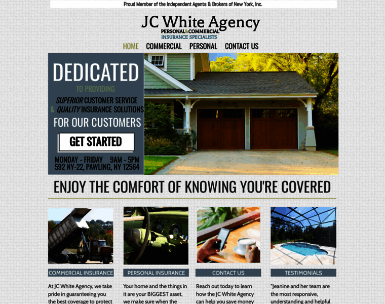Jcwhiteagency.com thumbnail