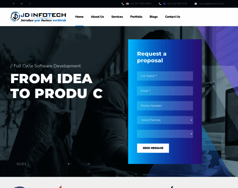 Jdinfotech.net thumbnail