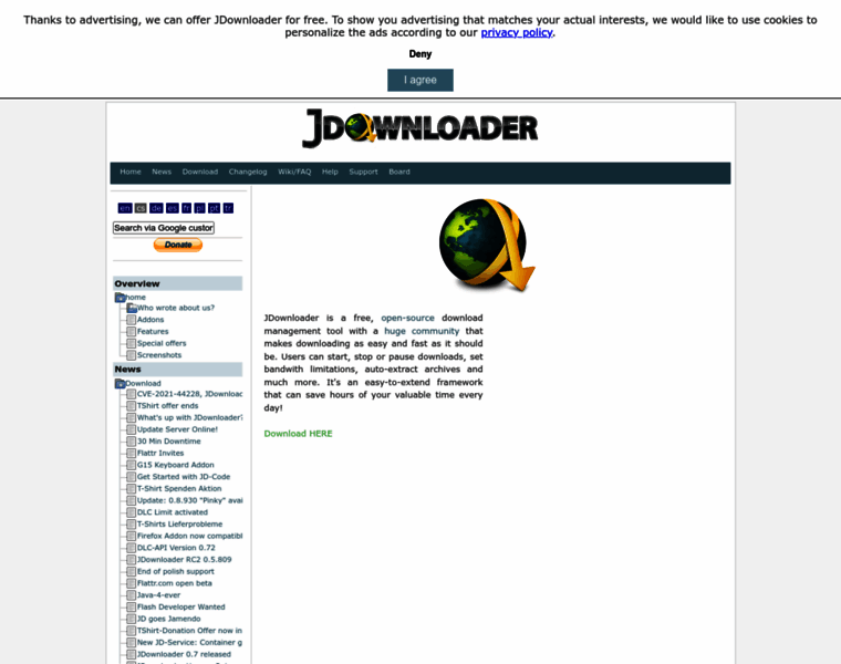 Jdownloader.net thumbnail