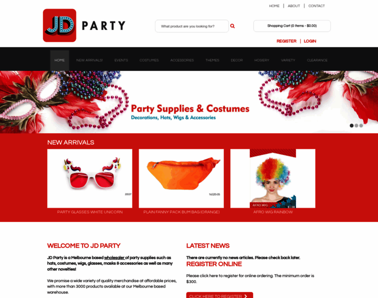 Jdparty.com.au thumbnail