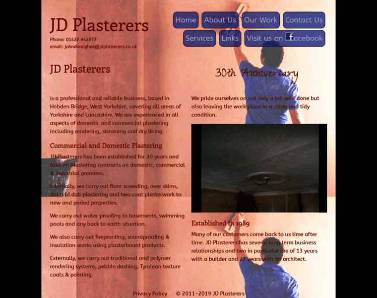 Jdplasterers.co.uk thumbnail
