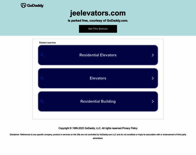 Jeelevators.com thumbnail