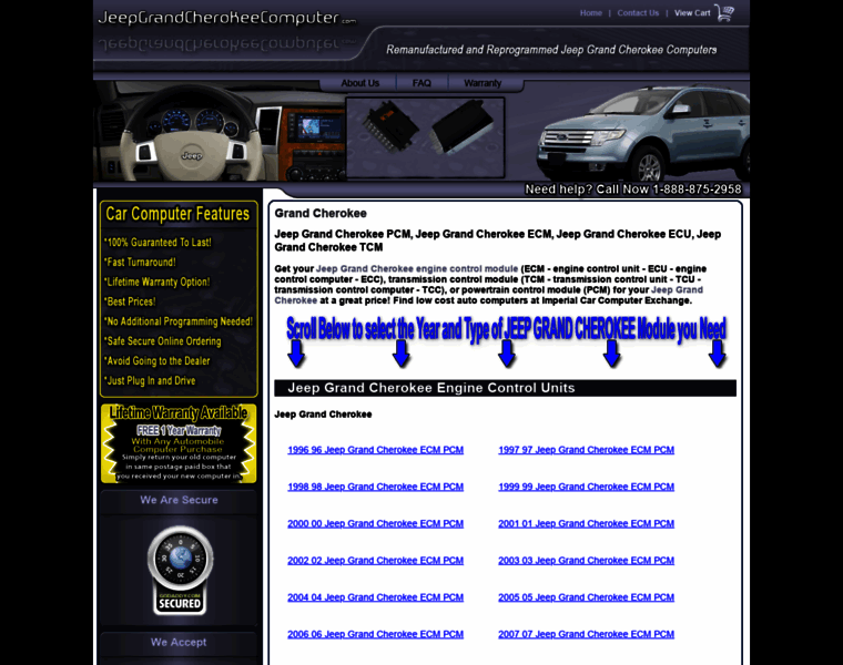 Jeepgrandcherokeecomputer.com thumbnail