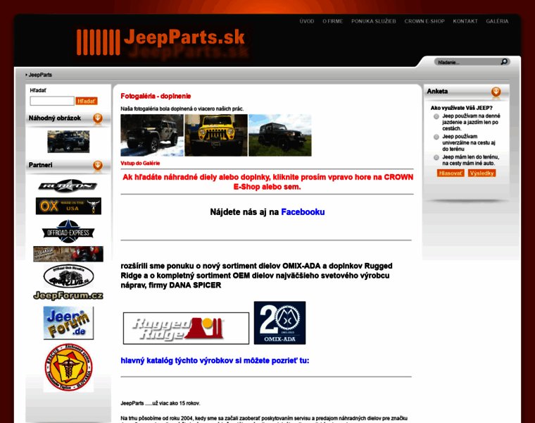 Jeepparts.sk thumbnail