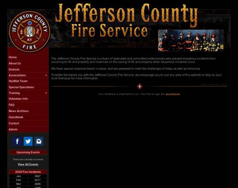 Jeffcofire.com thumbnail