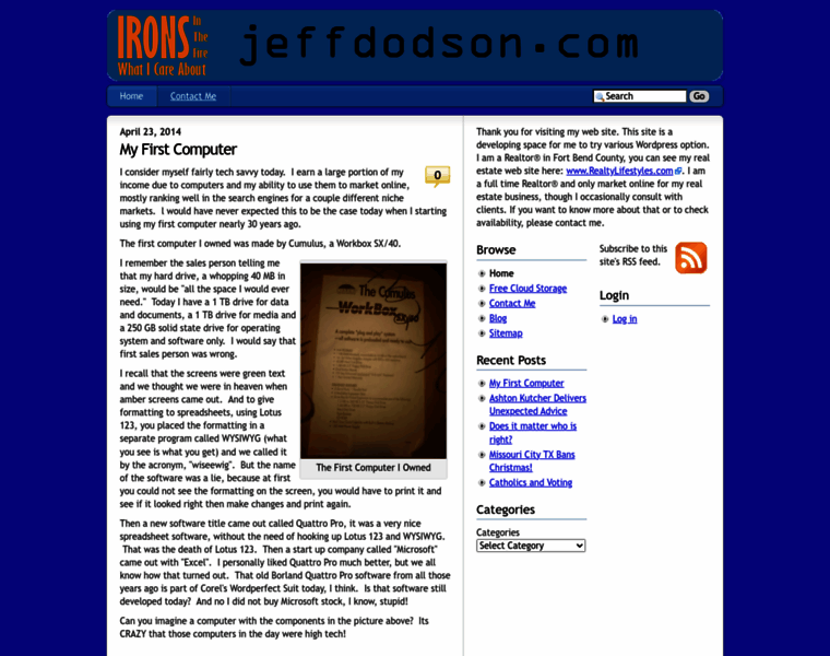 Jeffdodson.com thumbnail