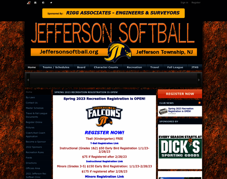 Jeffersonsoftball.org thumbnail