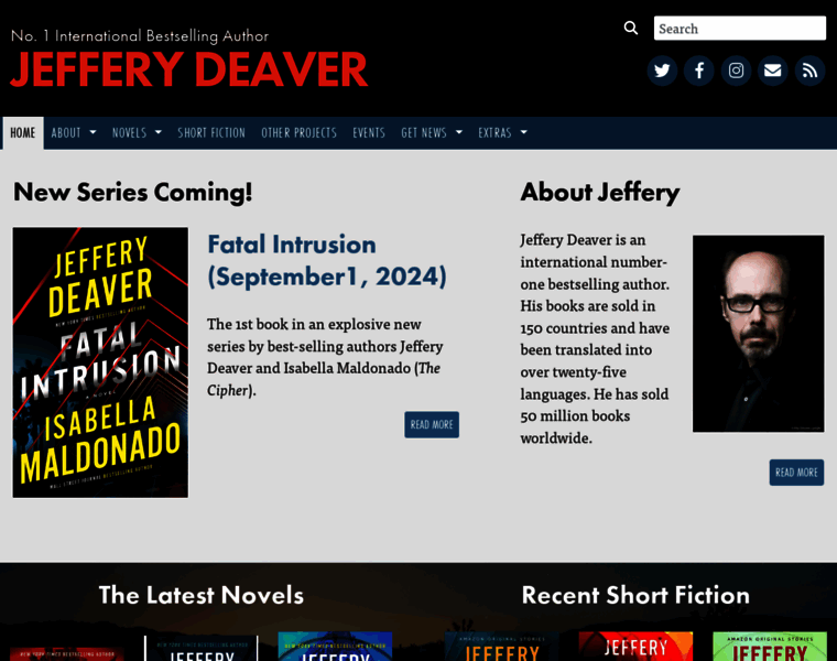 Jefferydeaver.com thumbnail
