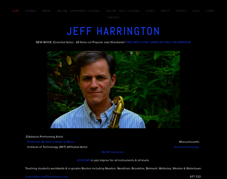 Jeffharrington.com thumbnail