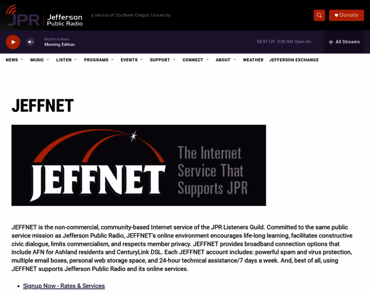 Jeffnet.org thumbnail