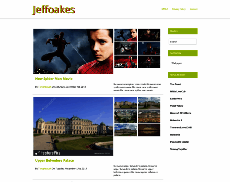 Jeffoakes.me thumbnail