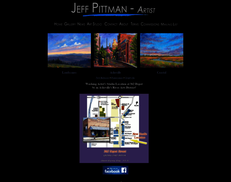 Jeffpittmanart.com thumbnail