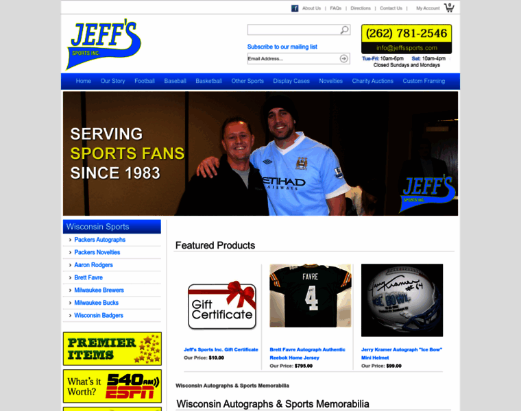 Jeffssports.com thumbnail