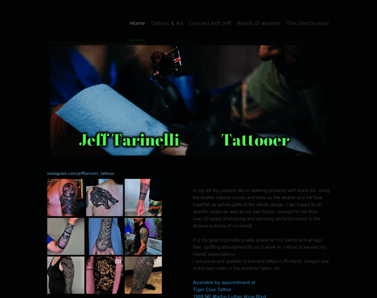 Jefftarinelli.com thumbnail