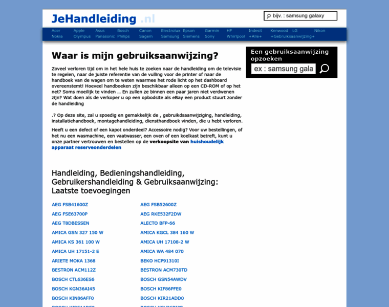 Jehandleiding.nl thumbnail