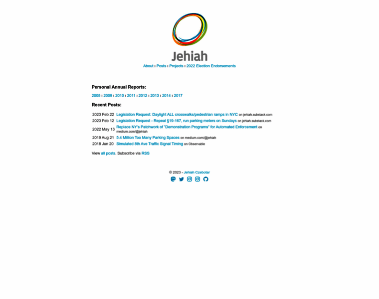Jehiah.com thumbnail