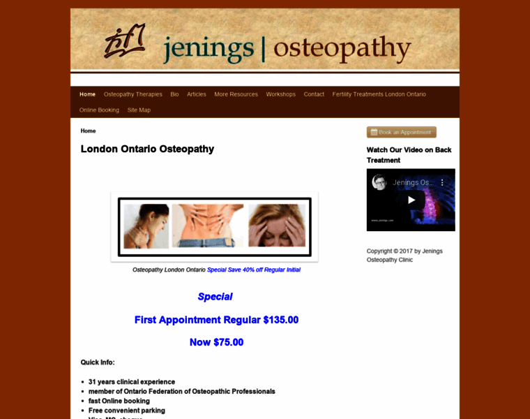 Jeningsosteopathy.com thumbnail